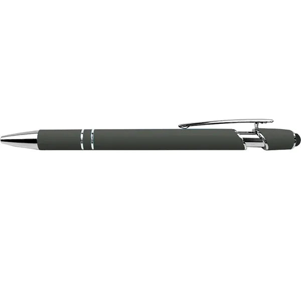 Soft Touch Click Metal Ballpont Pen