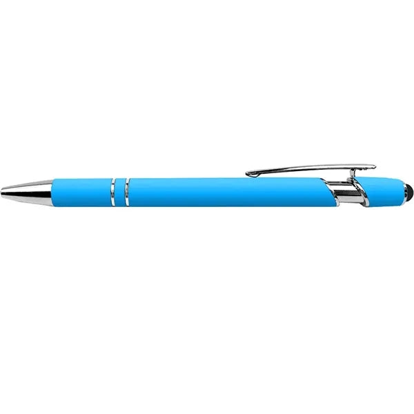 Soft Touch Click Metal Ballpont Pen