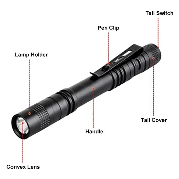 Portable Led Pen Flashlights