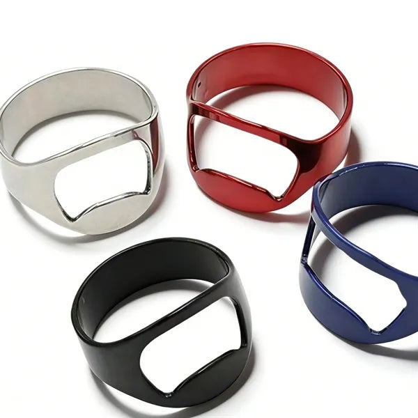 Compact Finger Can Opener in Stainless Steel