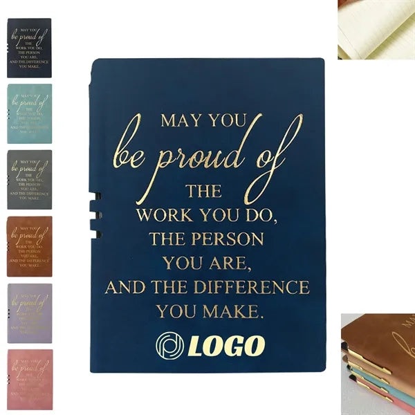 Inspirational Leather Notebook