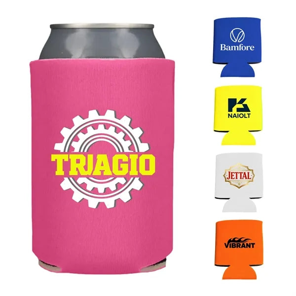 Economy Foam Full Color Can Cooler