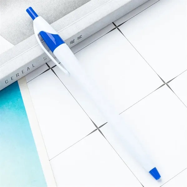 Custom Logo Plastic Ballpoint Pen