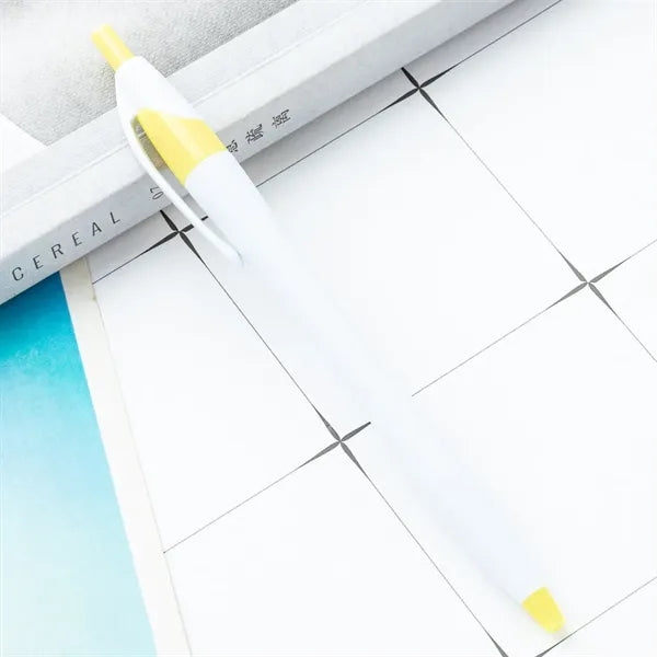 Custom Logo Plastic Ballpoint Pen