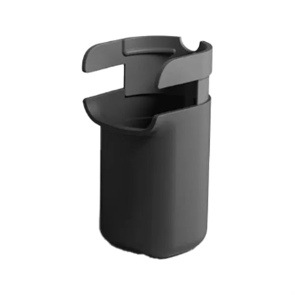 Compact Desktop Trash Can with Brush