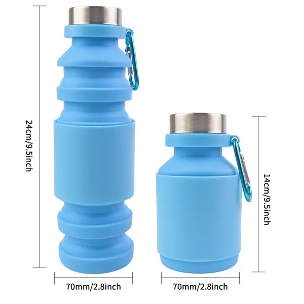 30 oz Collapsible Silicone Water Bottle