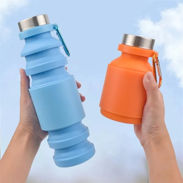 30 oz Collapsible Silicone Water Bottle