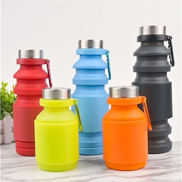 30 oz Collapsible Silicone Water Bottle