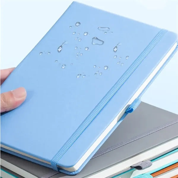 A5 PU Leather Ruled Notebook Journal with Elastic Strap