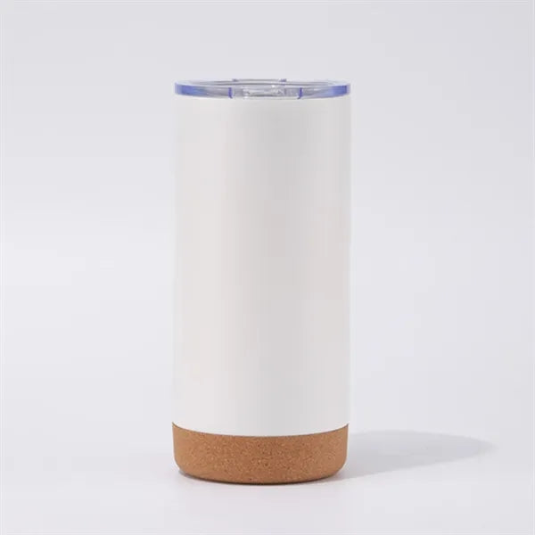 16 oz Cork Base Vacuum Insulated Tumbler