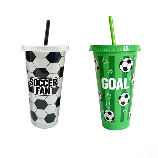 Soccer-Themed Party Cups