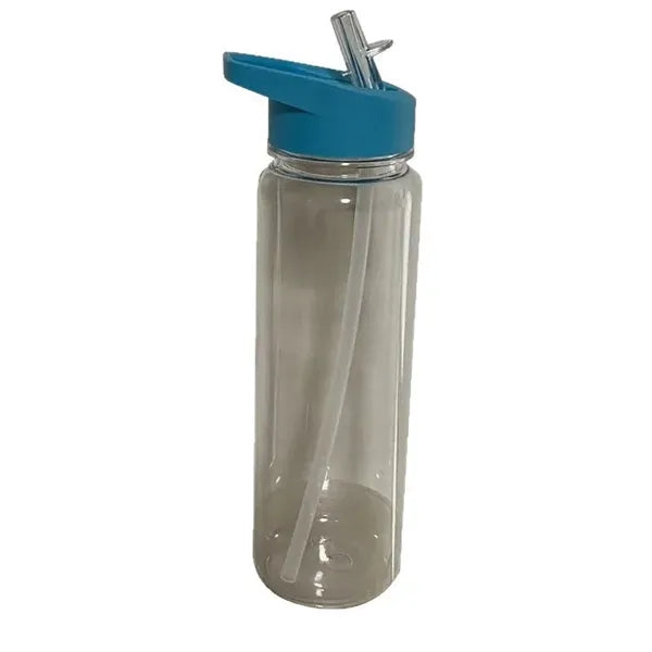 23oz Plastic Straw Bottle