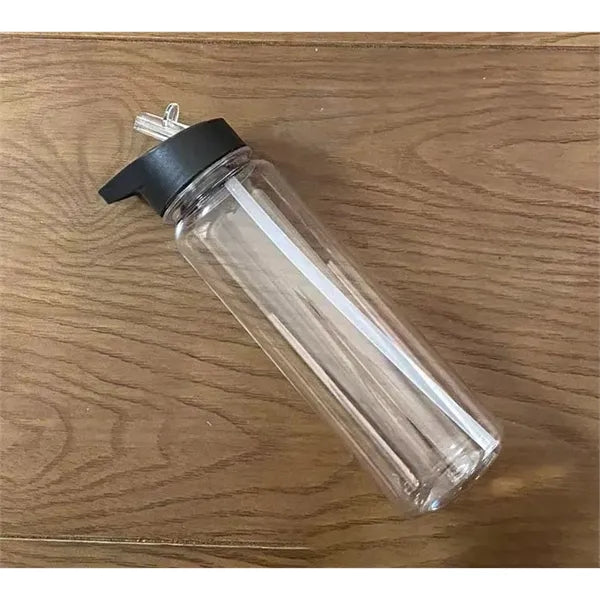 23oz Plastic Straw Bottle