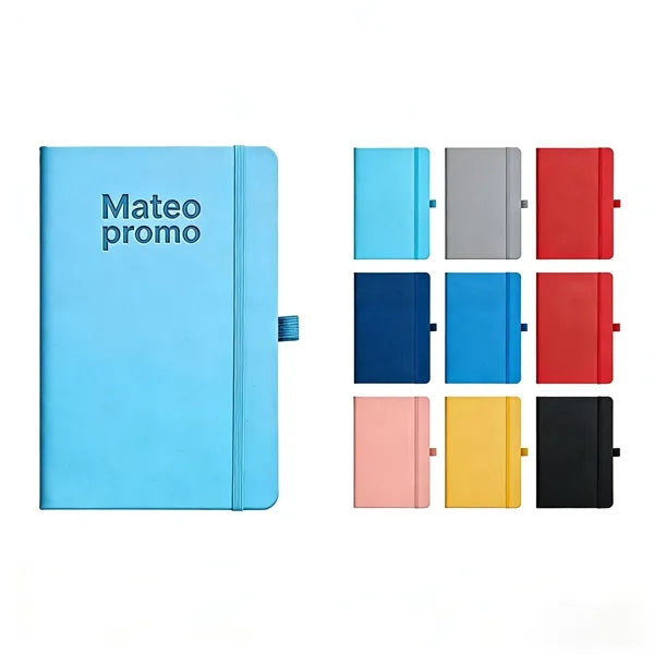 PU Leather Notebook with Logo