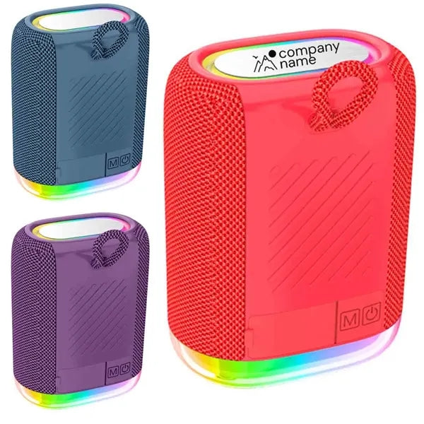 Outdoor Wireless Speaker with LED Light