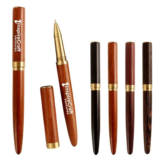 Wood Ballpoint Pen Smooth Writing Executive Gift