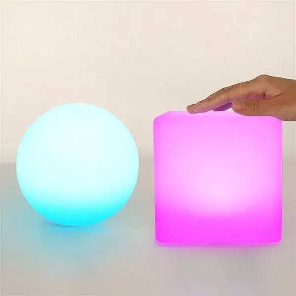 LED Color Changing Light Box Rechargeable 3D Lamp