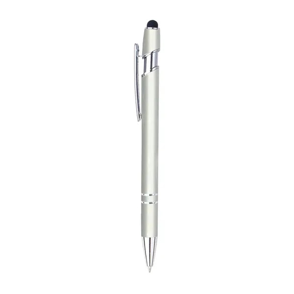 2-in-1 Stylus Retractable Ballpoint Pen