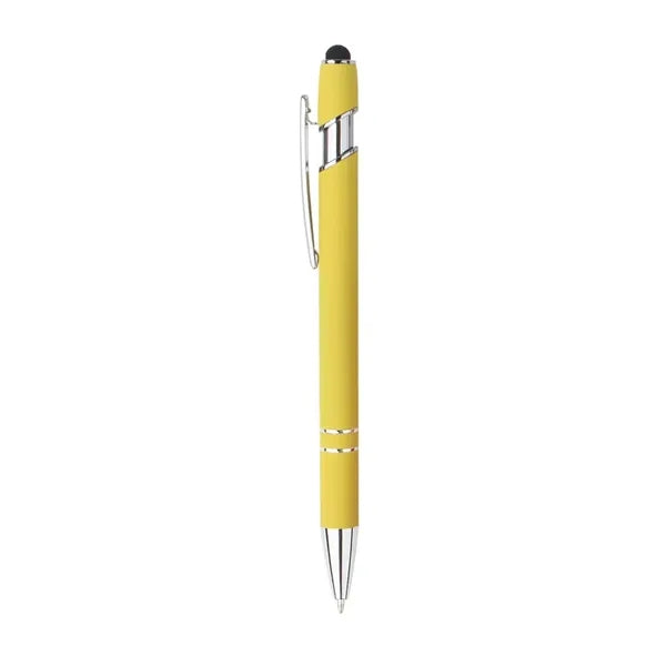 2-in-1 Stylus Retractable Ballpoint Pen