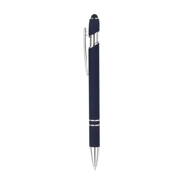 2-in-1 Stylus Retractable Ballpoint Pen