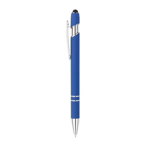 2-in-1 Stylus Retractable Ballpoint Pen