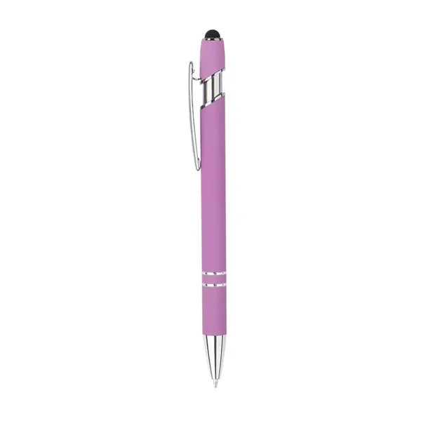 2-in-1 Stylus Retractable Ballpoint Pen