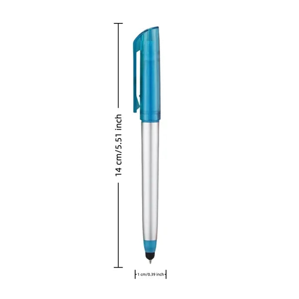 Multifunction Highlighter Ballpoint Stylus