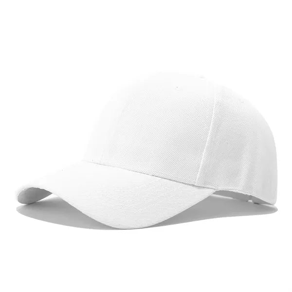 Adjustable Baseball Cap Unisex Polyester Snapback Hat