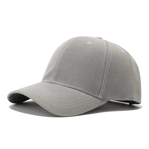 Adjustable Baseball Cap Unisex Polyester Snapback Hat