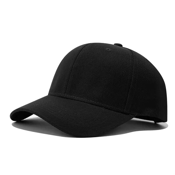 Adjustable Baseball Cap Unisex Polyester Snapback Hat