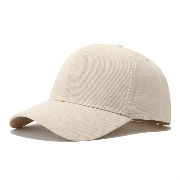 Adjustable Baseball Cap Unisex Polyester Snapback Hat