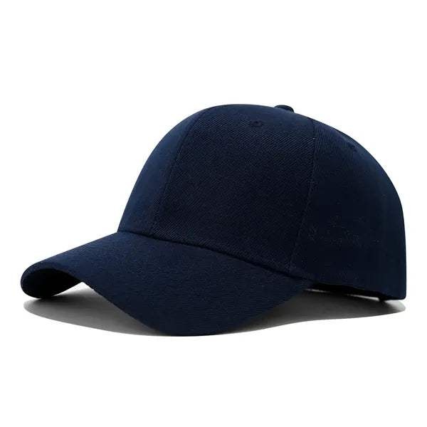 Adjustable Baseball Cap Unisex Polyester Snapback Hat