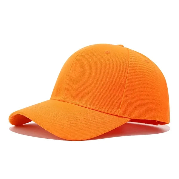 Adjustable Baseball Cap Unisex Polyester Snapback Hat