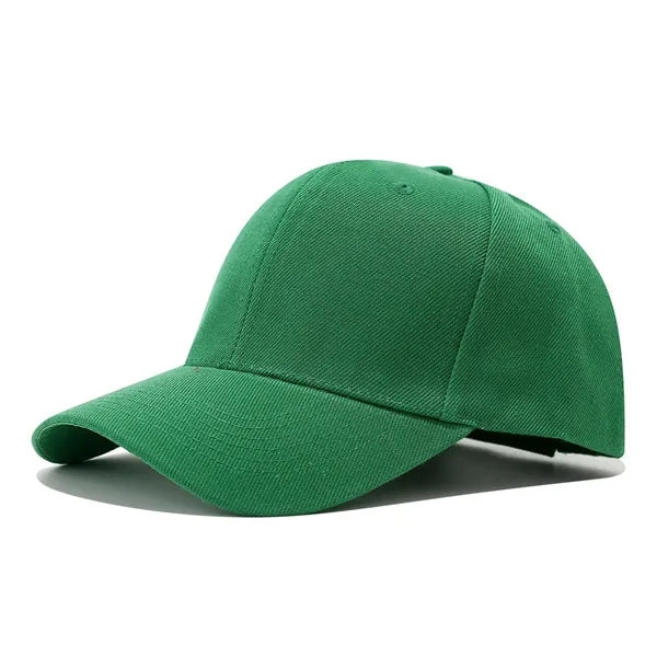 Adjustable Baseball Cap Unisex Polyester Snapback Hat