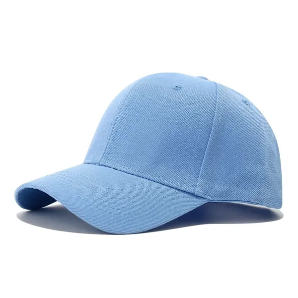 Adjustable Baseball Cap Unisex Polyester Snapback Hat