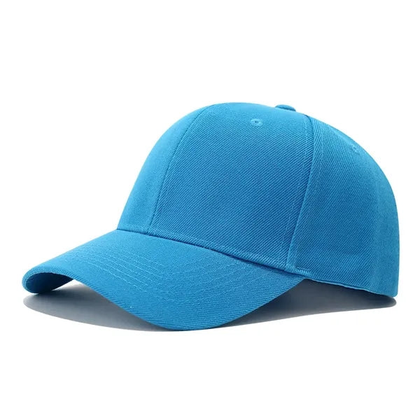 Adjustable Baseball Cap Unisex Polyester Snapback Hat
