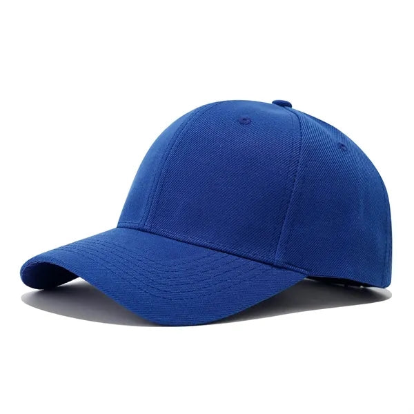 Adjustable Baseball Cap Unisex Polyester Snapback Hat