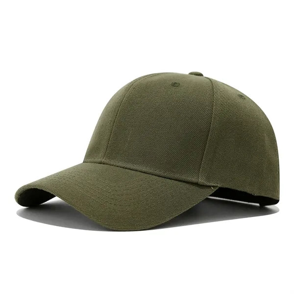 Adjustable Baseball Cap Unisex Polyester Snapback Hat