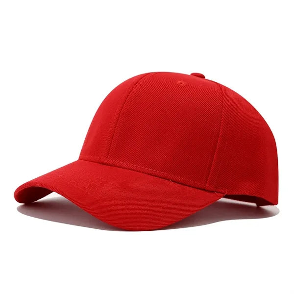 Adjustable Baseball Cap Unisex Polyester Snapback Hat