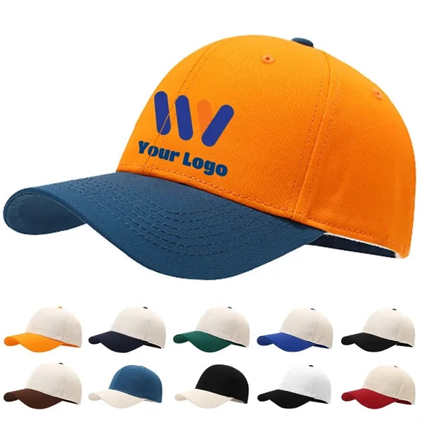 Cotton Trucker Hat Baseball Cap Adjustable Snapback