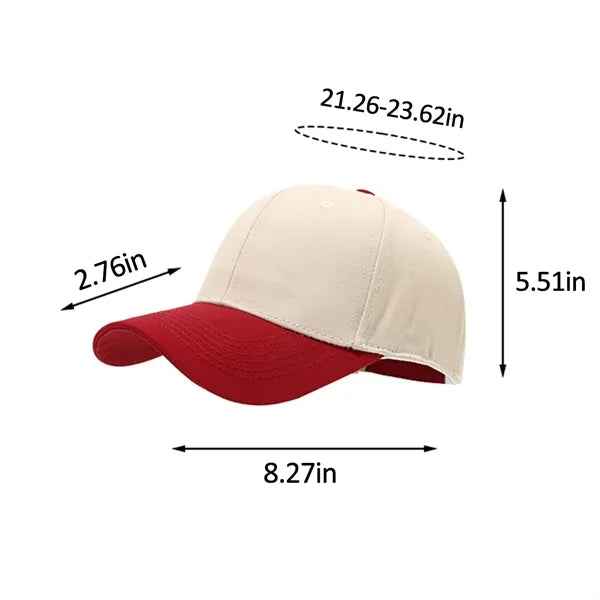 Cotton Trucker Hat Baseball Cap Adjustable Snapback