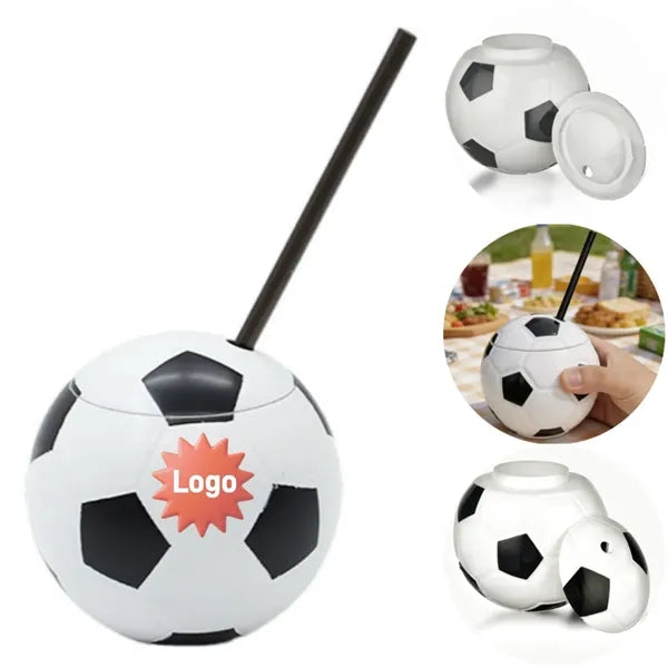 15oz Soccer Ball-shaped Bottle
