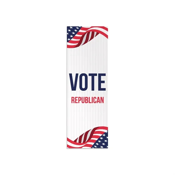 6x18 Custom Outdoor Yard Signs Vote Republican