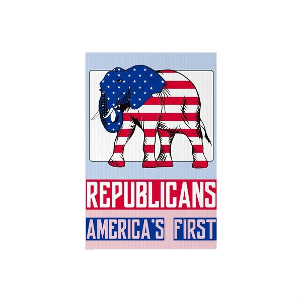 12x18 Custom Outdoor Yard Signs Republicans