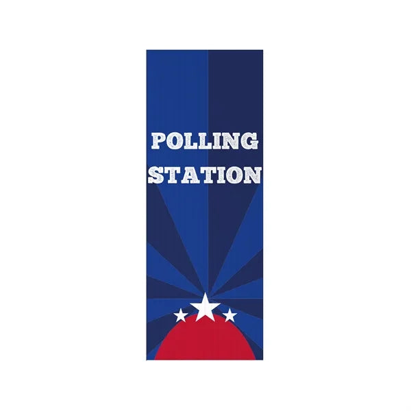 9x24 Custom Outdoor Yard Signs Polling Station