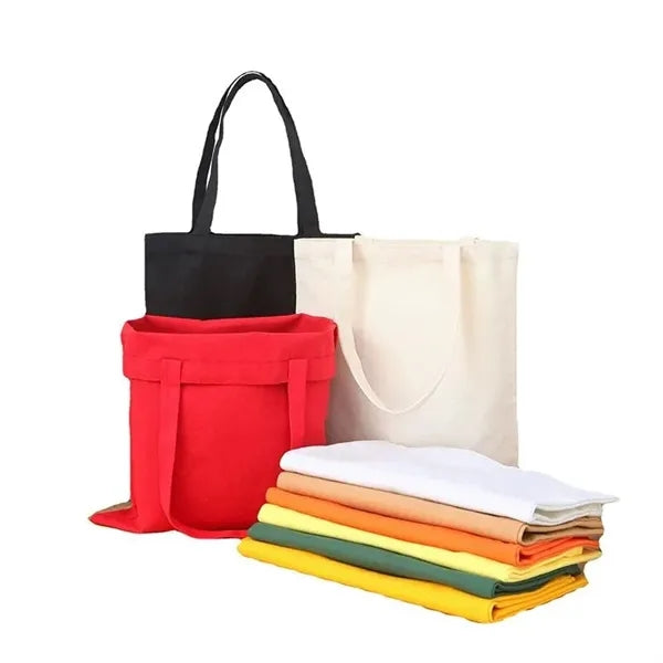 Cotton Canvas Eco-Friendly Tote Shopping Bags