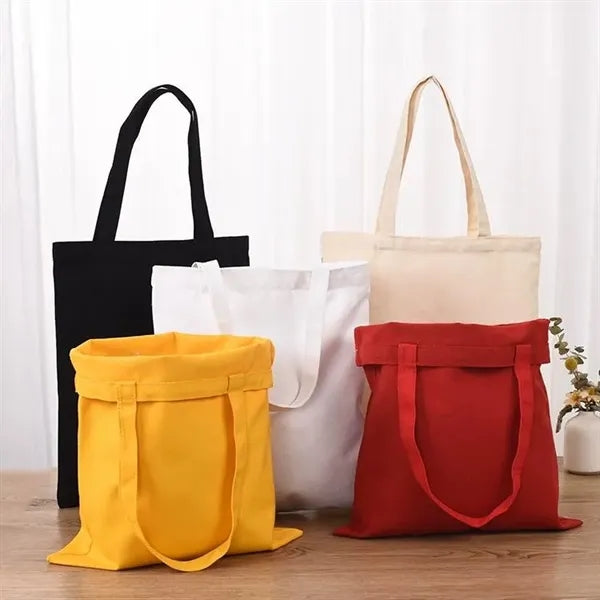 Cotton Canvas Eco-Friendly Tote Shopping Bags