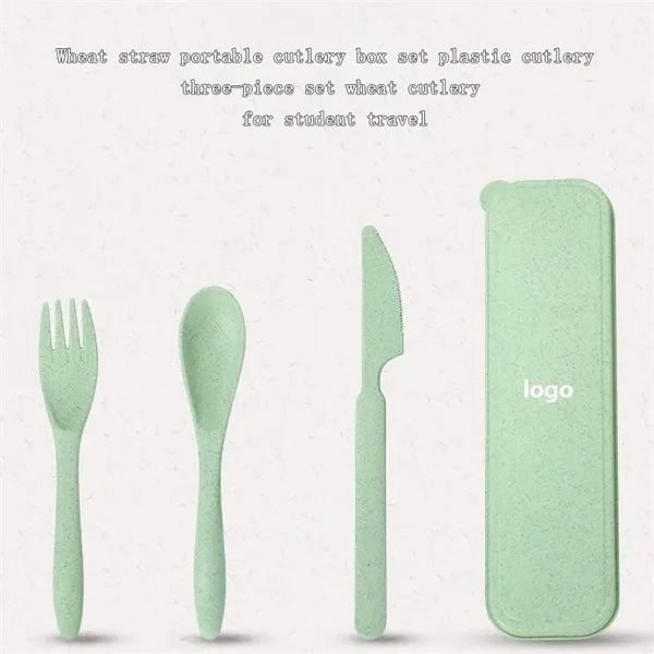 Travel Utensil Set with Case