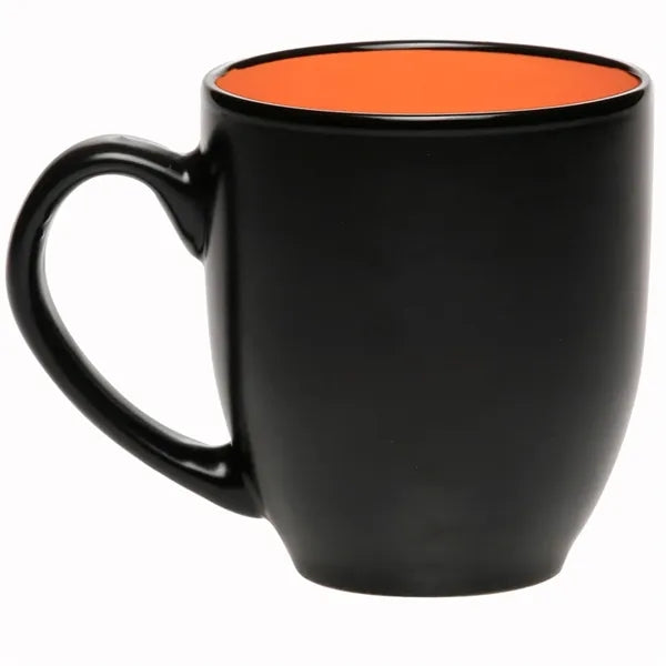 16 oz. Bistro Ceramic Mug - Color Coded Coffee Mugs