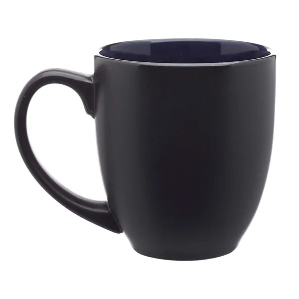 16 oz. Bistro Ceramic Mug - Color Coded Coffee Mugs